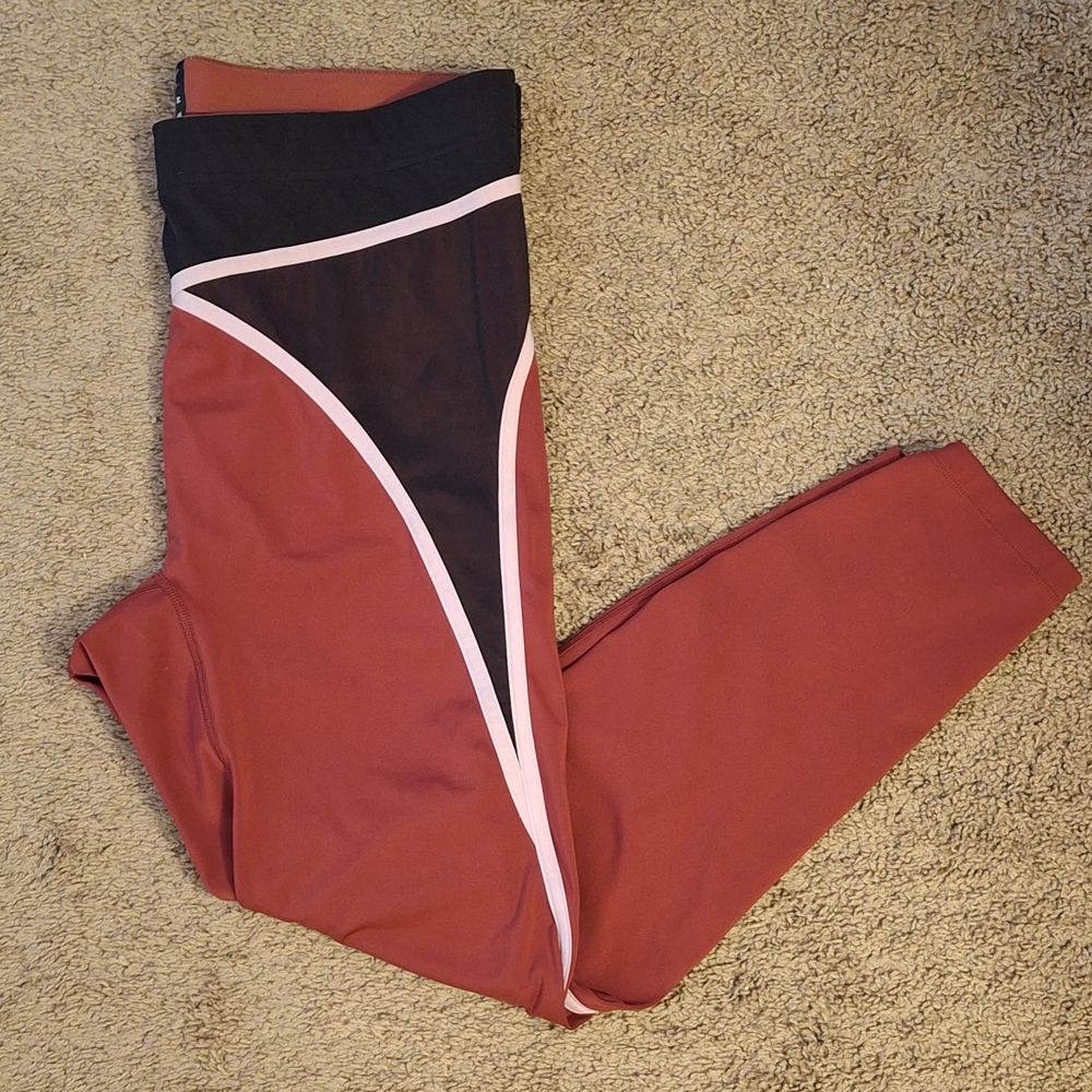 SAVAGE X FENTY Cross Mesh High Waisted Active Leggings Size 2X